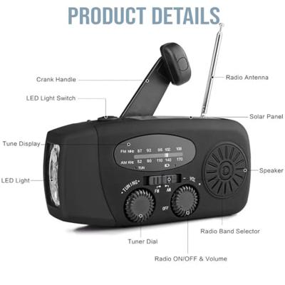 Technaxx TX-238 Noodradio AM, FM Noodradio Handslinger, Zonnepaneel, Zaklamp, Oplaadbaar Zwart Technaxx TX-238 Noodradio AM, FM Noodradio Handslinger, Zonnepaneel, Zaklamp, Oplaadbaar Zwart