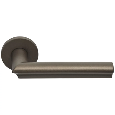 Formani David Rockwell ECLIPSE DR102-G deurkruk geveerd op rozet - brons