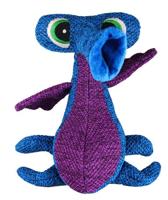 KONG WOOZLES ALIEN BLAUW 28X19X13,5 CM - thumbnail