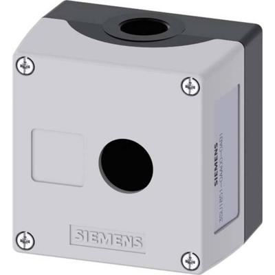 Siemens 3SU1851-0AA00-0AB1 Lege behuizing 1 inbouwplaats, Voor bodembevestiging (l x b x h) 89.4 x 85 x 64 mm Zonder markering Grijs 1 stuk(s) Siemens 3SU1851-0AA00-0AB1 Lege behuizing 1 inbouwplaats, Voor bodembevestiging (l x b x h) 89.4 x 85 x 64 mm Zonder markering Grijs 1 stuk(s)