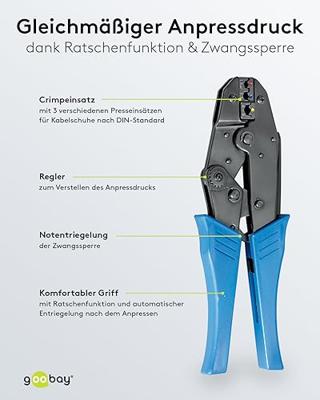 Enzo Fixpoint Sperkrimptang voor kabelschoenen 6427010 Enzo Fixpoint Sperkrimptang voor kabelschoenen 6427010