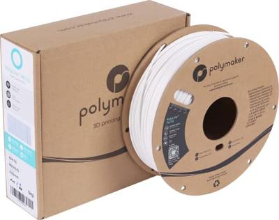 Polymaker PB01015 PolyLite Filament PETG Hittebestendig, Hoge treksterkte 2.85 mm 1000 g Wit 1 stuk(s) Polymaker PB01015 PolyLite Filament PETG Hittebestendig, Hoge treksterkte 2.85 mm 1000 g Wit 1 stuk(s)