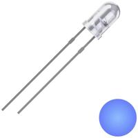 Quadrios 2111O175 Bedrade LED Blauw Rond 3 mm 2500 mcd 25 ° 20 mA 3 V - thumbnail