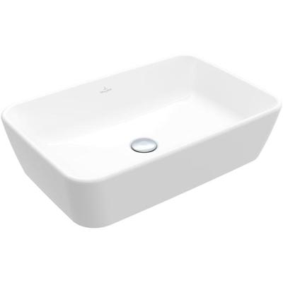 Villeroy & Boch Architectura waskom 60x40.5x15.5cm - Rechthoek met overloopgat Wit Alpin glans Ceramic+ 5a2760r1