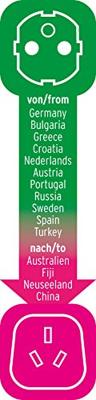 Reisadapter Europa-naar-Australië Geaard
