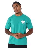 Project X Paris Gebroken Hart T-Shirt Heren Groen - Maat S - Kleur: Groen | Soccerfanshop - thumbnail