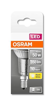 OSRAM HOMELIGHTING 4058075433168 LED-lamp Energielabel G (A - G) E14 Reflector 4.5 W = 50 W Warmwit (Ø x l) 50 mm x 71 mm 1 stuk(s) OSRAM HOMELIGHTING 4058075433168 LED-lamp Energielabel G (A - G) E14 Reflector 4.5 W = 50 W Warmwit (Ø x l) 50 mm x 71 mm 1 stuk(s)