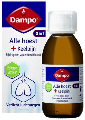 Dampo Alle Hoest + Keelpijn Siroop