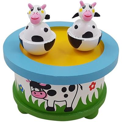 Muziekdoosje Dansende koeien Muziekdoosje Dansende koeien
