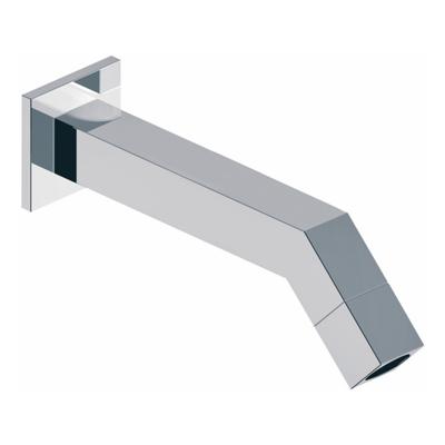 Wiesbaden Kappa toiletkraan muur vierkant chroom