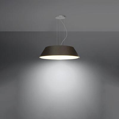 Ingetogen zwarte Kroonluchter VEGA 60