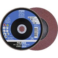 PFERD TOOLS 67708185 A Psf Steelox Lamellenschijf Diameter 180 mm Boordiameter 22.23 mm Korrelgrootte (num) 80 10 stuk(s) - thumbnail