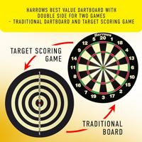 Harrows World Champion Family Dart Game inclusief 6 stuks darts - thumbnail