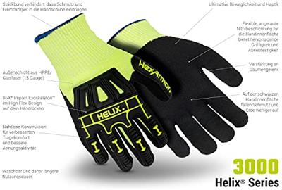 HexArmor Helix 3000 6066207 Polyethyleen, Glasvezel, Polyamide Snijbeschermingshandschoen Maat (handschoen): 7 EN 388 1 paar