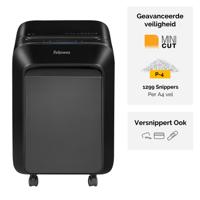 Fellowes LX Series Powershred LX210 papiervernietiger Zwart - thumbnail