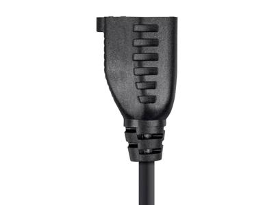 Monoprice Voedingsadapterkabel - 6 voet | (IEC-320-C14 naar NEMA 5-15R), 18AWG, 10A