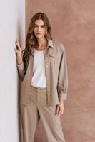 Maicazz Palett - Top Fa25.75.603 T-shirt Korte Mouw Offwhite - thumbnail