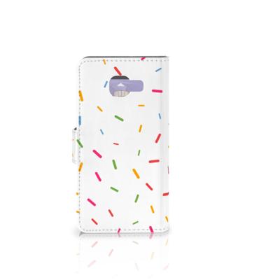 Samsung Galaxy A3 2016 Book Cover Donut Roze