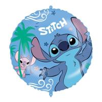 Disney Stitch & Angel Folieballon 45 cm Blauw - thumbnail