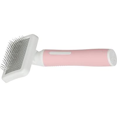 ZOLUX ANAH SLICKERBORSTEL ROZE / WIT - thumbnail