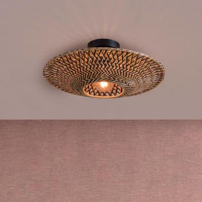 GOOD&MOJO Plafondlamp 'Bali' Small, Bamboe, kleur Naturel/Zwart GOOD&MOJO Plafondlamp 'Bali' Small, Bamboe, kleur Naturel/Zwart