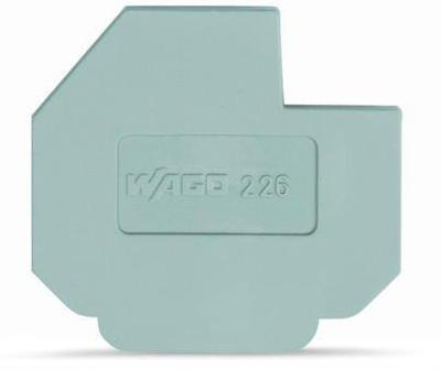 WAGO 226-110 Afsluitplaat Grijs 25 stuk(s)