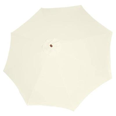 VidaXL Parasol 300x258 cm zandwit VidaXL Parasol 300x258 cm zandwit