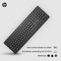Wireless toetsenbord HP 230 - Zwart - Azerty - thumbnail