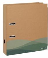 Econovo Ringband - kraft - a4 - 2-rings - 75mm - thumbnail