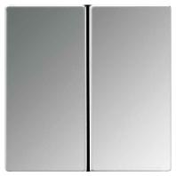 Jung LS990 drukknop serie voor serieschakelaar glanzend chroom