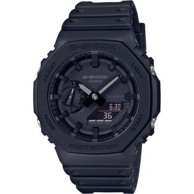 Unisex horloge Casio GA-2100-1A1ER Zwart Multifunctioneel