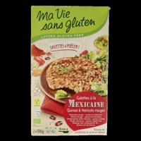 Mexicaanse quinoaburgers 2 x 100g glutenvrij bio 2 Stuks - thumbnail