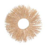Daan Kromhout Wanddecoratie raffia boho ring 62 cm | 10 stuks - thumbnail