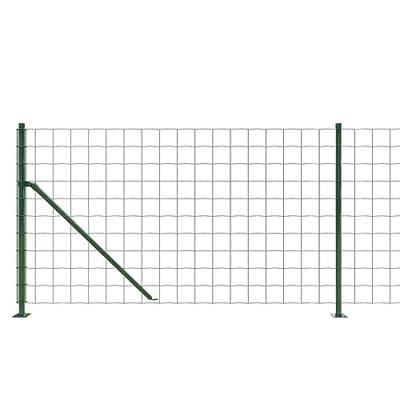 Draadgaashek met flens 1x25 m groen - thumbnail