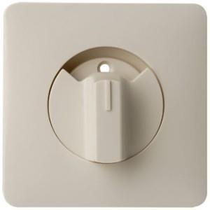 Peha Afdekplaat + knop draaischakelaar PEHA creme - 4602064