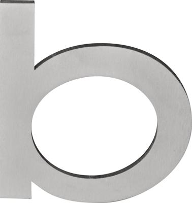 Formani Square LSQHN250 huisletter - mat RVS