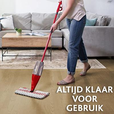 Vileda 1.2 Spray Max Dweilkop Rood, Wit