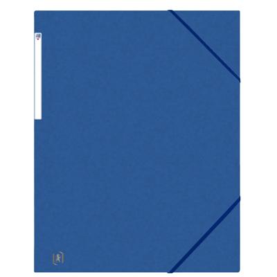 Elastomap oxford top file a3 3 kleppen 390gr blauw | 10 stuks Elastomap oxford top file a3 3 kleppen 390gr blauw | 10 stuks