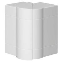 Hager BR651303H9016 Buitenhoek (b x d) 130 mm x 68 mm Wit 1 stuk(s)
