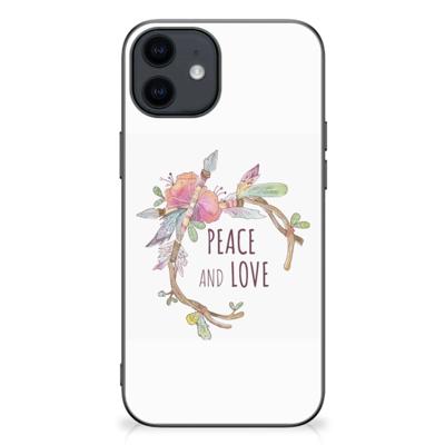 iPhone 12 Pro | 12 (6.1") | Bumper Hoesje | Boho Text