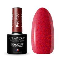Claresa uv/led gellak 5ml red 430 rainbow explosion - thumbnail