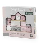 Label Label Stapelhuis roze - thumbnail