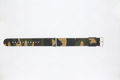 Horlogeband 410.C1.22 Textiel Multicolor 22mm