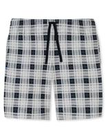 Schiesser Pyjamabroek kort model blauw - thumbnail