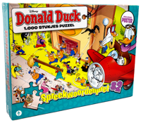 Disney Donald Duck Puzzel Spreekwoordenpret 2 1000 Stukjes + Poster - thumbnail