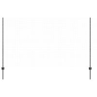 VidaXL Afrasteringspaal 5 pcs grijs 140 cm staal - thumbnail