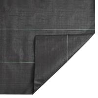 Worteldoek 1,5x10 m polypropeen zwart - thumbnail