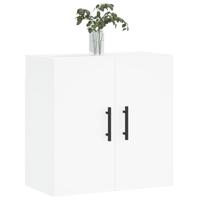 Wandkast 60x31x60 cm bewerkt hout wit - thumbnail