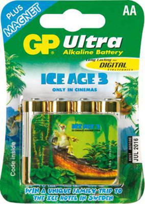 AA batterijen - 4 stuks | GP | Alkaline | GP0020