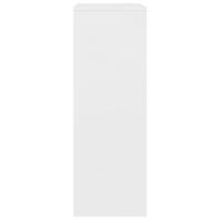 Dressoir met 6 lades 50x34x96 cm bewerkt hout wit - thumbnail